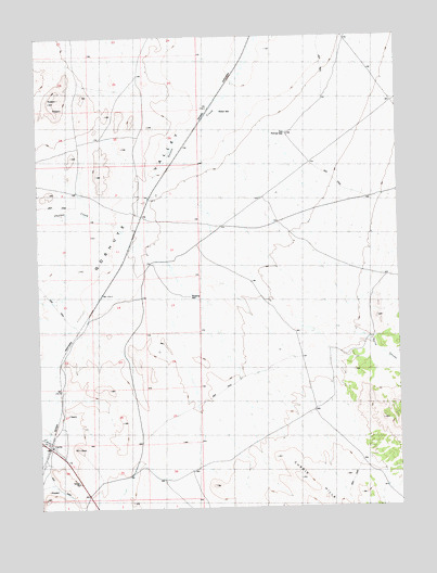 Currie, NV USGS Topographic Map