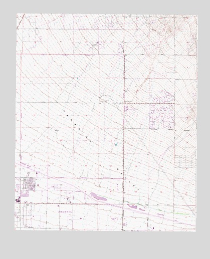 Currys Corner, AZ USGS Topographic Map