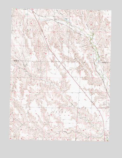 Curtis NW, NE USGS Topographic Map