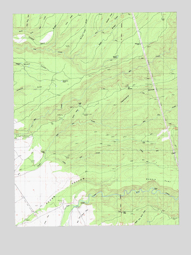 Acorn Hollow, CA USGS Topographic Map