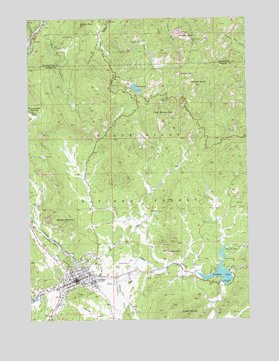 Custer, SD Topographic Map - TopoQuest