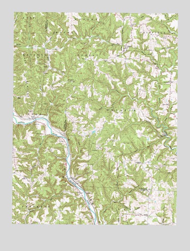 Cutler, OH USGS Topographic Map