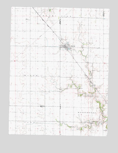 Dalton City, IL USGS Topographic Map