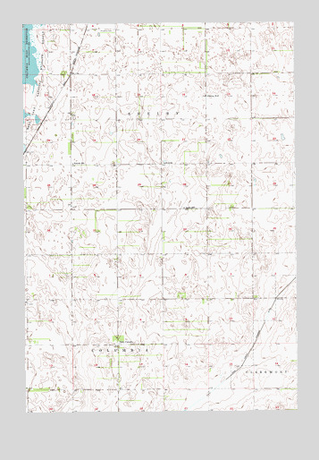 Daly Corners, SD USGS Topographic Map