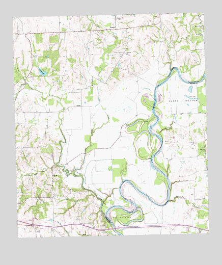 Daniels, TX USGS Topographic Map