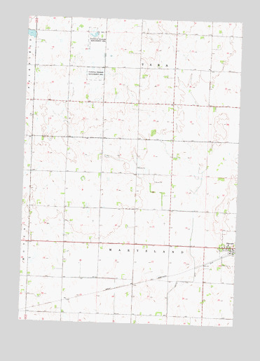 Danvers, MN USGS Topographic Map