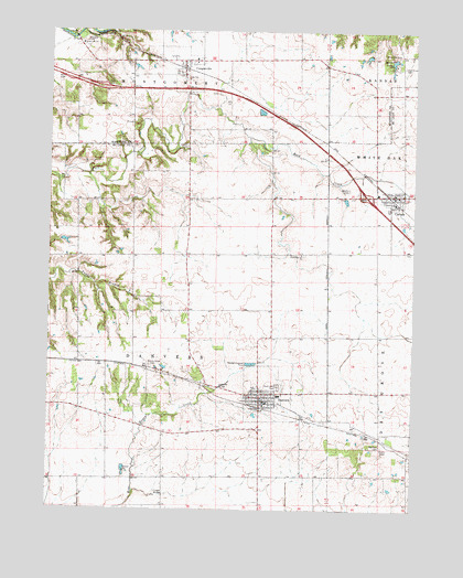Danvers, IL USGS Topographic Map