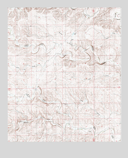 Dark Canyon, NM USGS Topographic Map