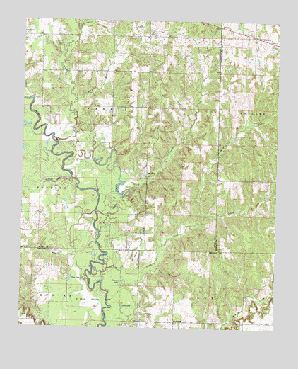 Darwin, OK USGS Topographic Map