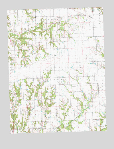 Daum, IL USGS Topographic Map