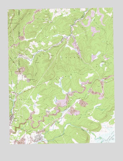 Davis, WV USGS Topographic Map