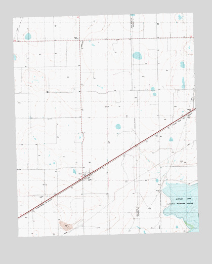 Dawn, TX USGS Topographic Map