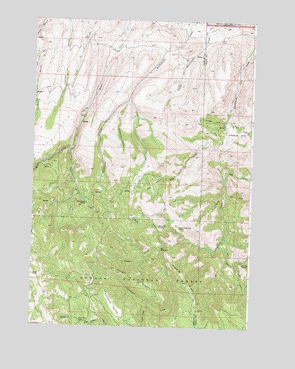 Day Basin, OR USGS Topographic Map