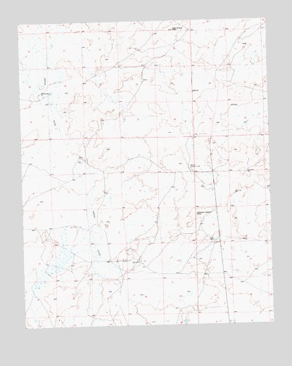 Antelope Lookout Mesa, NM USGS Topographic Map