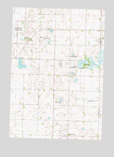 De Graff SE, MN USGS Topographic Map