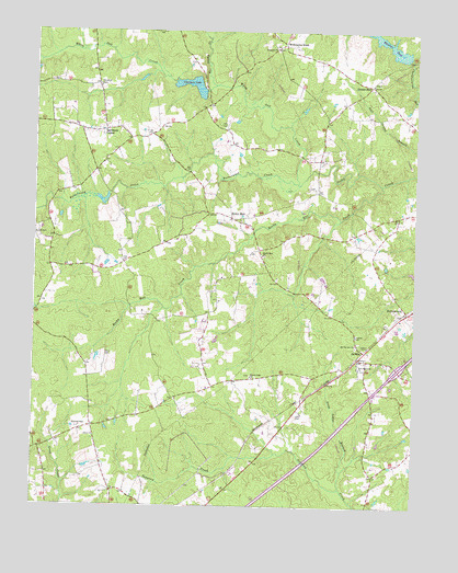 DeWitt, VA USGS Topographic Map