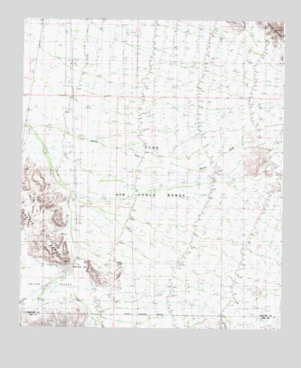 Deadman Gap, AZ USGS Topographic Map