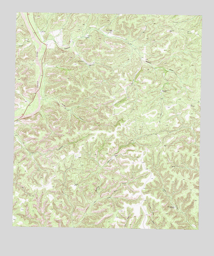 Deaton Draw, TX USGS Topographic Map