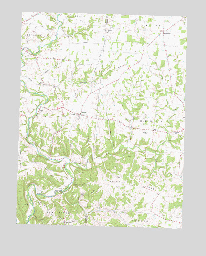 Decatur, OH USGS Topographic Map