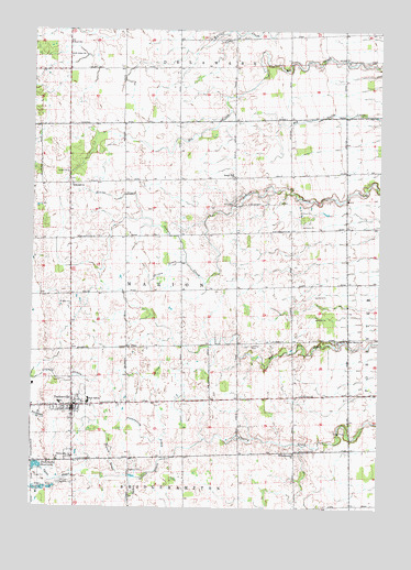Deckerville, MI USGS Topographic Map
