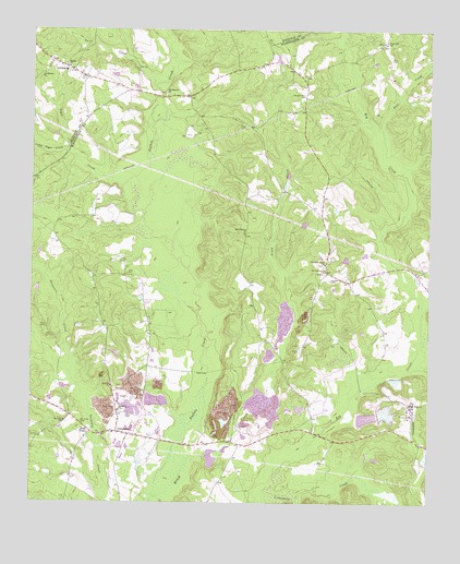 Deepstep, GA USGS Topographic Map
