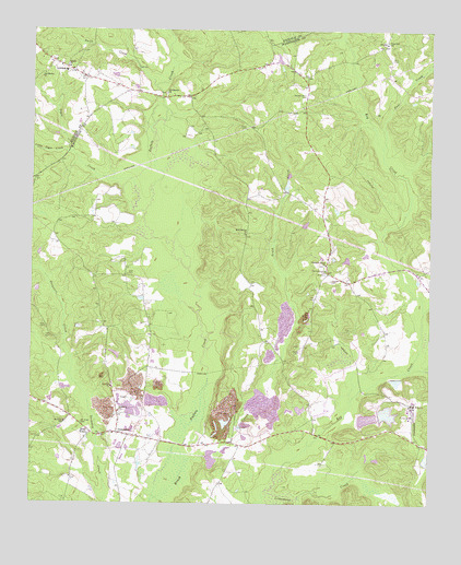 Deepstep, GA USGS Topographic Map