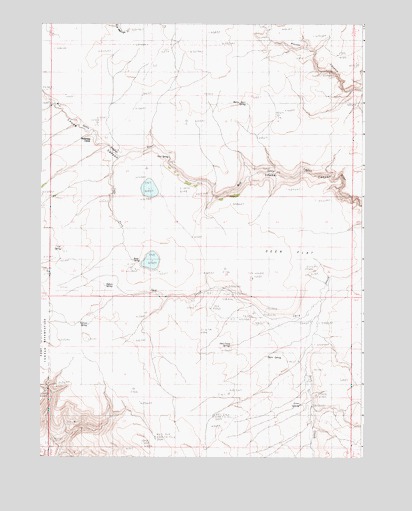 Deer Flat, OR USGS Topographic Map