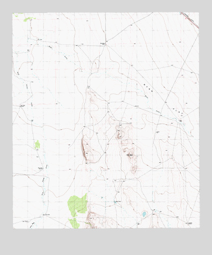 Deer Peak, TX USGS Topographic Map