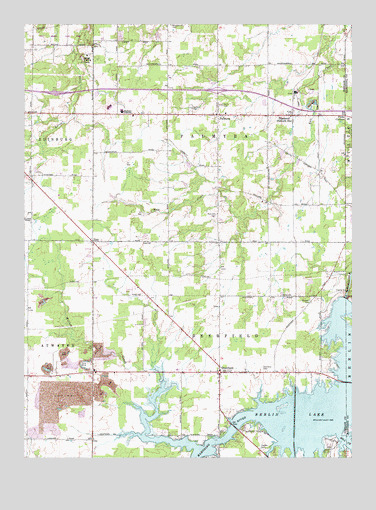 Deerfield, OH USGS Topographic Map