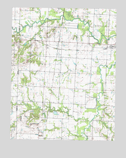 Deerfield, MO USGS Topographic Map