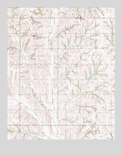 Anthon, OK USGS Topographic Map