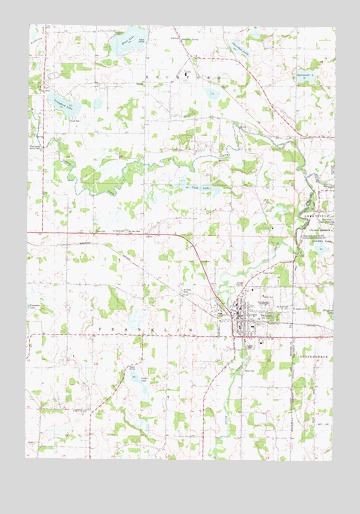 Delano, MN USGS Topographic Map