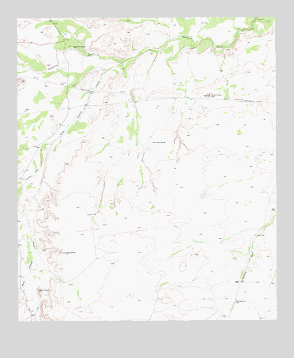 Delaware Spring, TX USGS Topographic Map
