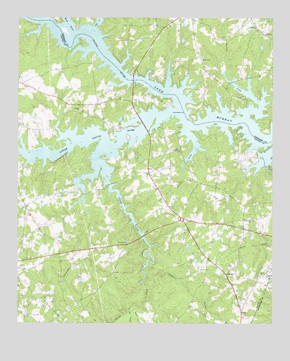 Delmar, SC USGS Topographic Map