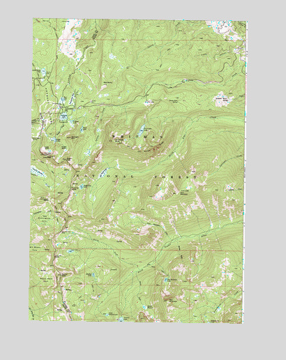 Anthony Lakes, OR USGS Topographic Map