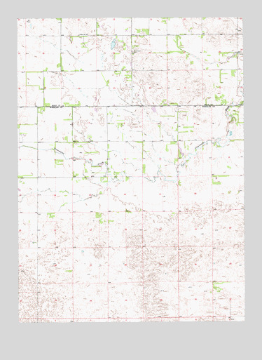 Deloit SW, NE USGS Topographic Map