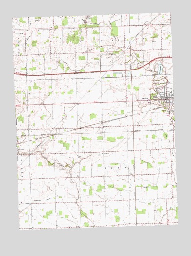 Delta, OH USGS Topographic Map