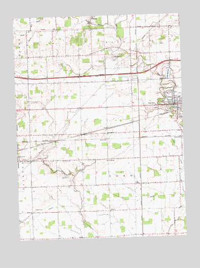 Delta, OH USGS Topographic Map