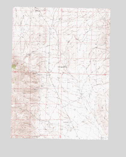 Denio Summit, NV USGS Topographic Map