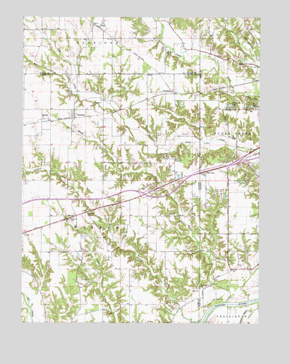 Dennison, IL USGS Topographic Map