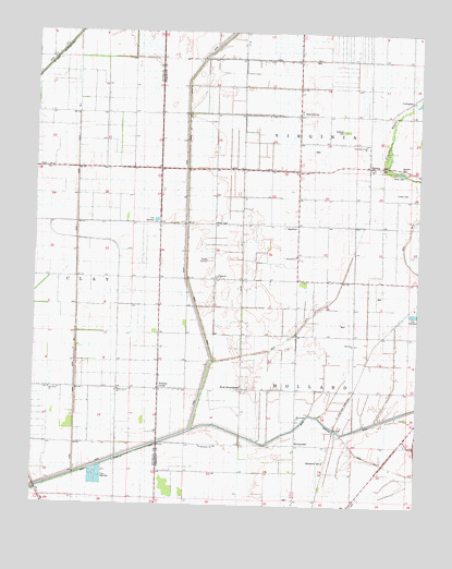 Denton, MO USGS Topographic Map