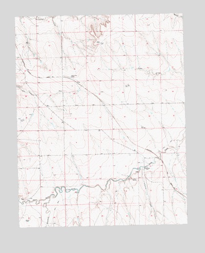 Deora, CO USGS Topographic Map