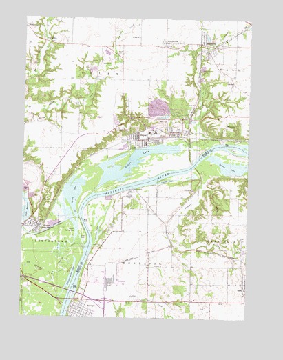 Depue, IL USGS Topographic Map