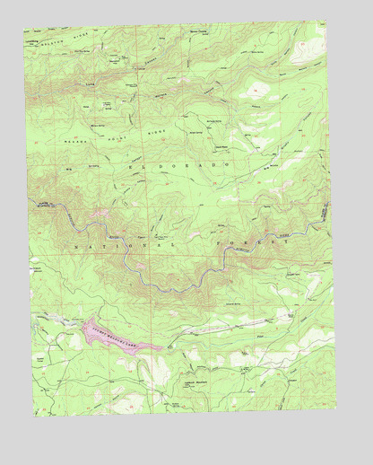 Devil Peak, CA USGS Topographic Map
