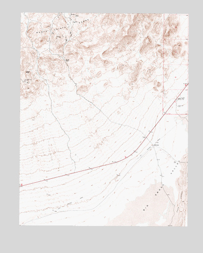 Devils Gate, NV USGS Topographic Map