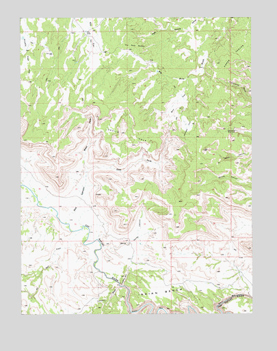 Devils Hole, UT USGS Topographic Map