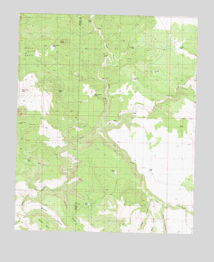 Devils Hump, AZ USGS Topographic Map