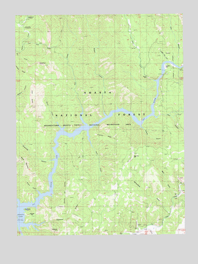 Devils Rock, CA USGS Topographic Map