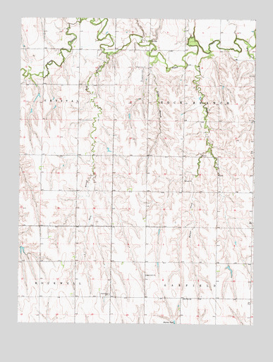 Devizes, KS USGS Topographic Map