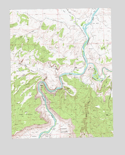 Dewey, UT USGS Topographic Map